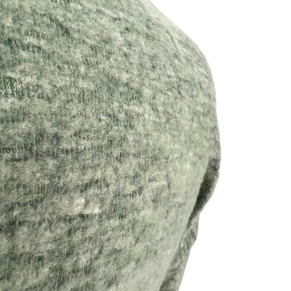 Eri + Ali Anthropologie Ruffle Sleeve Jersey Knit Top Green Size Small - Picture 7 of 11